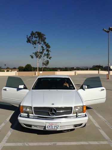 1990 mercedes-benz 560sec classic, gorgeous interior, with new motor