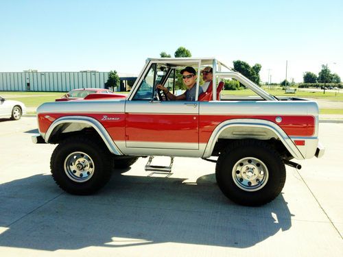 1968 early classic bronco with beautiful custom paint , and one of a kind