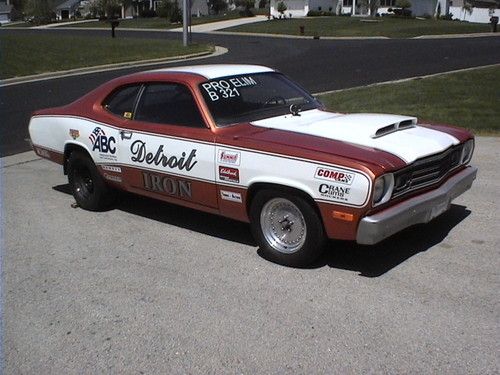 74" plymouth duster - bracket car or streetable