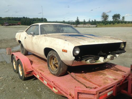 Real 1972 plymouth cuda 340 v8 automatic power steering
