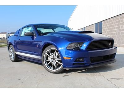 2013 roush rs mustang coupe v6 rwd manual 6-speed blue 13
