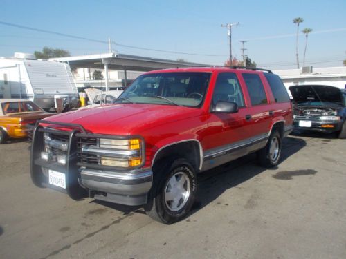 1999 chevy tahoe, no reserve