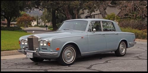 1972 rolls royce silver shadow, 2 owner  california car 60,000 miles documented