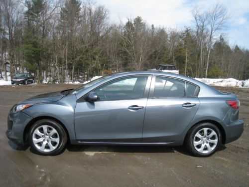 2013 mazda 3 sedan i 2.0l salvage repairable title only 15,748 miles! no reserve