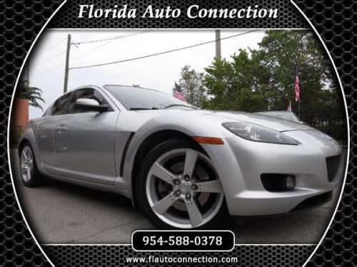06 mazda rx-8 manual low miles extra clean rotary sunroof xenons 4 door coupe