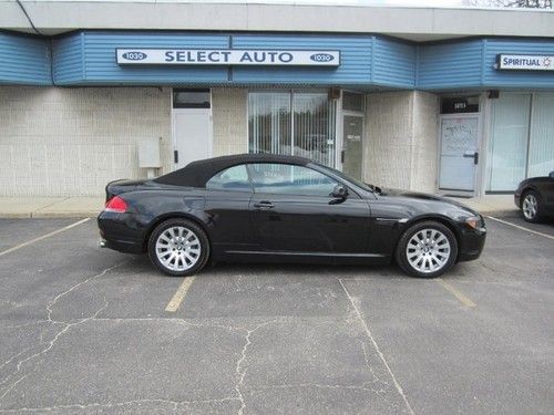 2004 bmw 645 convertible triple black just serviced