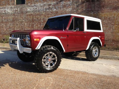 1976 ford bronco 302,auto,a/c,pwr disc,beautiful unrestored southern driver!!!