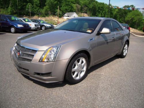 2008 cadillac cts-4 auto 3.6l v6 awd traction leather panoramic roof 78k