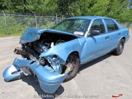 2009 ford crown victoria police interceptor sedan a/c 4-spd auto v8 parts/repair