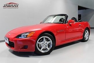 2001 honda s2000~only 26,471 miles~clean carfax~leather~6 speed~keyless~pwr top!