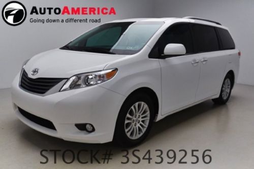 2014 toyota sienna xle 3k low miles nav rear entertainment 1 owner clean carfax