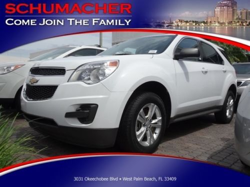 2013 chevrolet equinox fwd  ls warrant  1 owner clean carfax export available