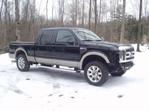 2009 ford f-250 king ranch crew cab 6.4 litre powerstroke diesel