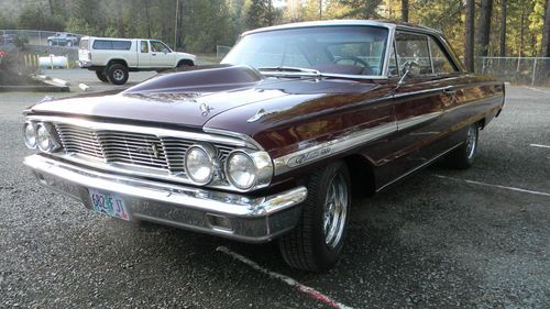 1964 ford galaxie 500, 429 eng c-6 trans.custom uphoulstery straight western car