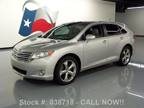 2011 toyota venza sunroof nav rear cam htd leather 20&#039;s texas direct auto