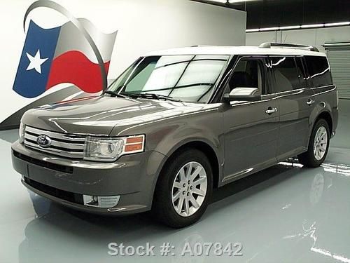 2009 ford flex sel 6-pass heated leather xenons 60k mi texas direct auto