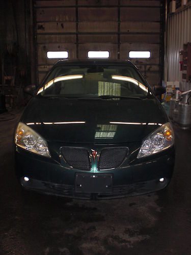 2006 pontiac g6 gtp with 3.9 liter motor and 6 speed standard transmission