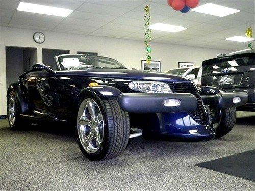 Roadster, leather, prowler, plymouth, clean carfax, garage-kept, 9k miles