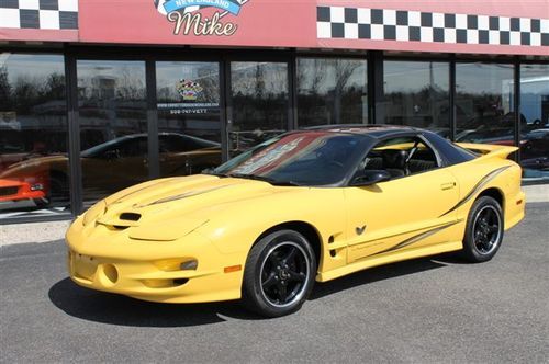 2002 pontiac firebird trans am collectors edition ws-6 one owner