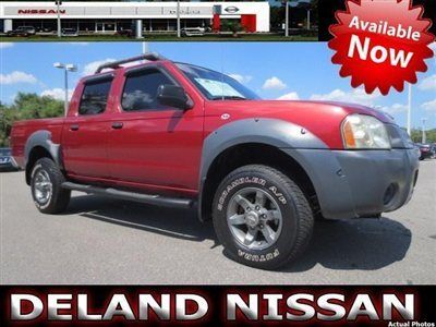 2001 nissan frontier xe 4wd crew cab xe automatic v6 power package *we trade*