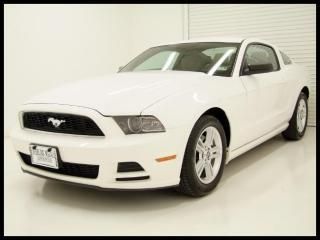 13 mustang v6 coupe auto alloys side airbags aux port traction priced to sell