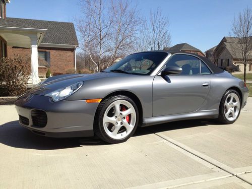 2004 porsche 911 carrera 4s convertible - 2nd owner - all records - beautiful