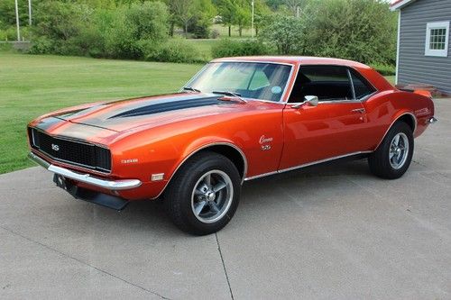 1968 chevrolet camaro rs # matching 327 with factory 3 speed