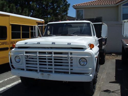 1970 ford f600 flat bed truck