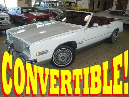 1983=eldorado=((convertible))=rare find=low miles=lqqk!
