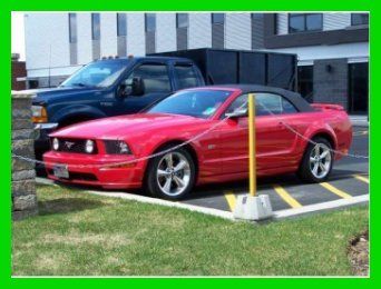 2006 ford mustang gt 4.6l v8 24v rwd convertible cd leather alarm keyless entry
