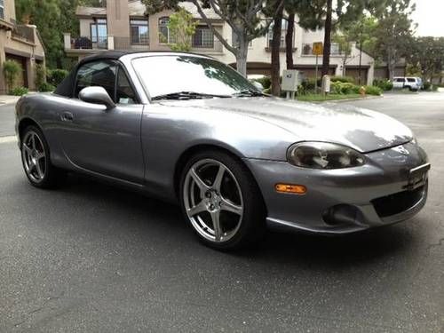 2004 mazda speed mx-5 1.8l factory turbo 6 speed manual only 50k miles