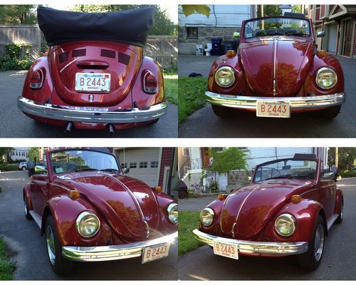 Stunning 1970 vw beetle convertible w/ birth certificate &amp; book library &amp; extras