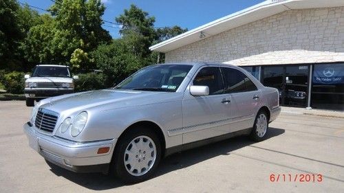 2 owner e320,leather,sunshade,moonroof,books and records,clean carfax