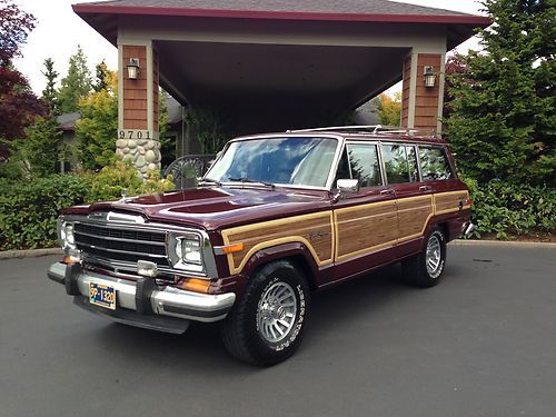1991 jeep grand wagoneer final edition, 4x4, woodie, must see