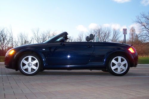 2002 audi tt convertible turbo, only 43k miles,rare color, nice! 01,03,04,05