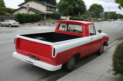 Ford f100 unibody truck excellent exterior condition. orignal.