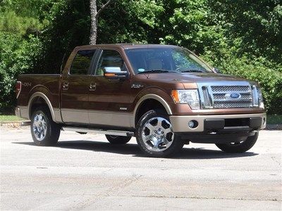 4x4 lariat certified 3.5l ecoboost turbo bronze tan leather navigation one owner