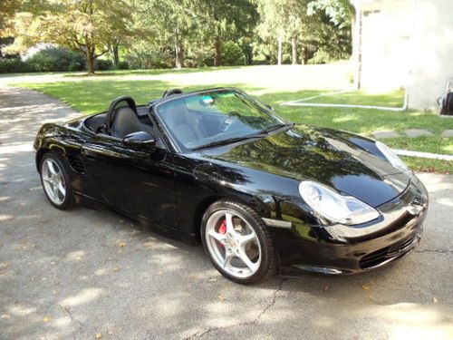 2003 prosche boxster s - only 17,550 miles!!!!!!