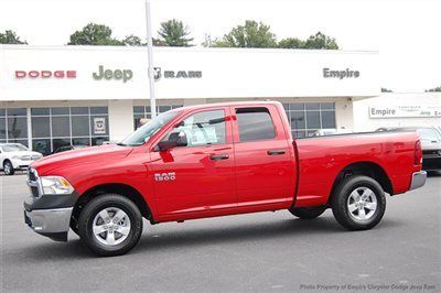Save at empire dodge on this all-new quad cab tradesman v6 8-speed cloth 4x4
