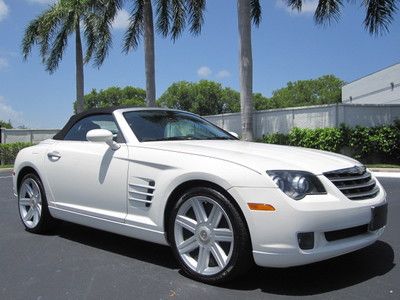 Florida low 44k crossfire roadster limited leather heated super nice!!!