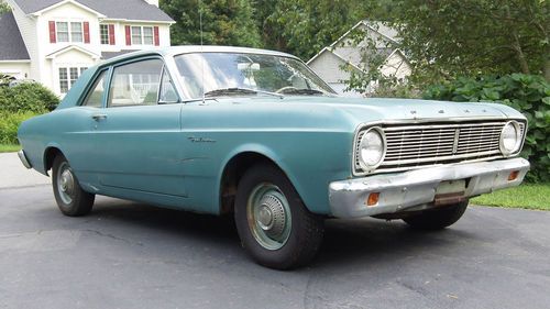 1966 ford falcon coupe two door 6 cylinder 3 speed spd manual transmission
