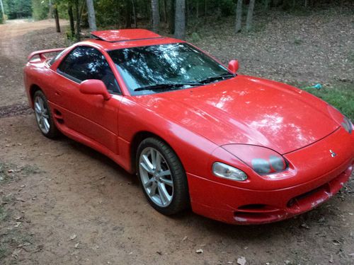 1996 3000 gt sl, red. fun car to drive. completely leather interior