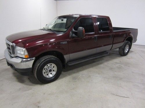 04 ford f250 6.0l super duty turbo diesel xlt 4x4 crew long  bed co owned 80pics