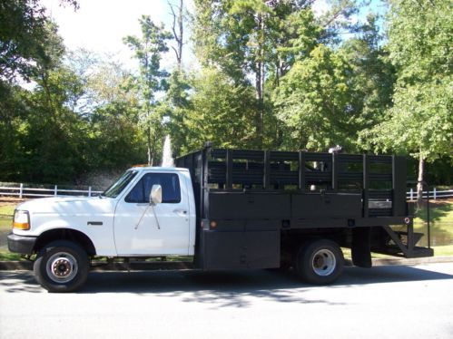 7.3l diesel dually cold a/c runs excellent southern clean carfax liftmoore crane