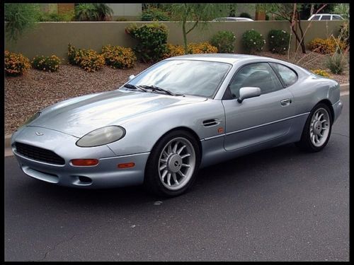 1997 aston martin db 7 coupe solent silver 3.2 supercharged