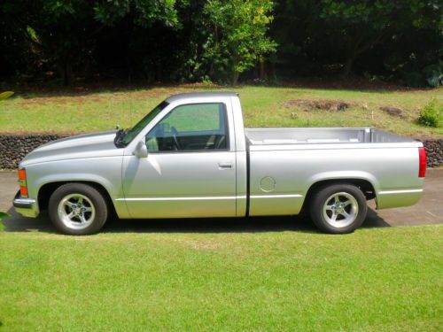 &#039;96 chevy short bed single cab  5.7l v8 auto nice clean &amp; low