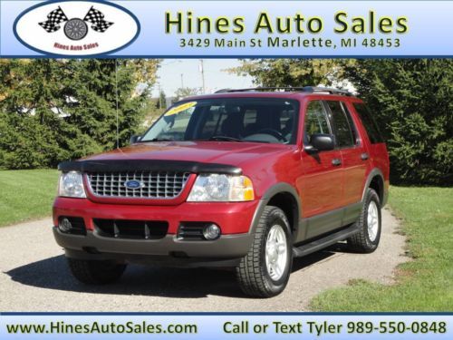 2003 ford  explorer xlt 4wd, power sunroof, new tires, cd player!!
