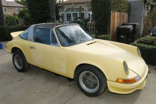 1969 porsche 911e targa needs restoration california car