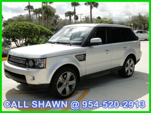 2012 rangerover sport hse lux package, only 10,000miles, 1 owner, florida truck!