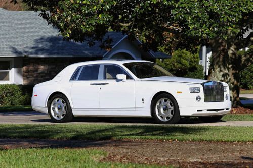 Lowest mile white rolls phantom in the market, 2006 with 5k miles, $343k msrp
